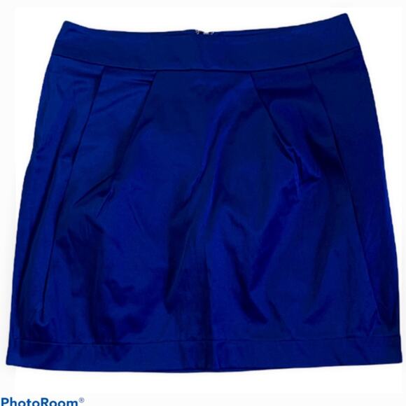 Forever 21 Royal Blue Skirt Size Large - Picture 1 of 4